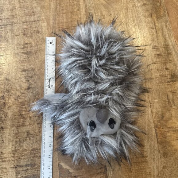 Jellycat London Owl Plush Gloria Grey Sparkle Glitter Stuffed Animal Retired - Picture 8 of 10